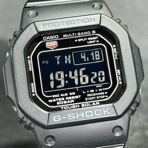 新品 CASIO G-SHOCK カシオ ジーショック GW-M5610UBC-1JF 腕時計 電波ソーラー ブラック スクエア コンポジットバンド デジタル アナログ
