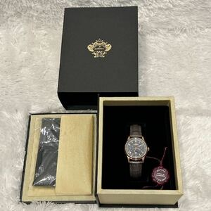 【新品】オロビアンコ OROBIANCO OR0075-4 腕時計 アナログ レザー グレー ピンクゴールド レディース 箱付 アナログ腕時計