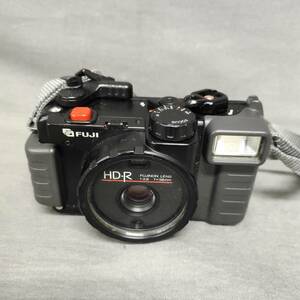 060223 GZ-04502 Fujifilm 富士フィルム .HD-R フィルムカメラ ブラック ジャンク品 