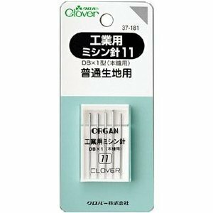 クローバー　ミシン針　工業用　11　普通生地用　CROVER 37-181