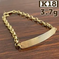 【専用】K18 ゴールド チェーン ブレスレット 3.7g 17cm