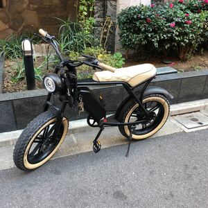 美品　電動アシスト自転車　eバイク　電動バイク　750W 48V15ah