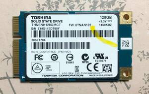 TOSHIBA mSATA SSD 128GB 動作品 