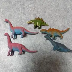 恐竜　ミニ　フィギュア　マスコット　5個セット
