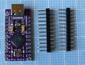 Arduino IDE Pro Micro Leonardo 互換ボード Atmega 32U4 3-15V 16MHz Type-C USB インターフェイスボード ピンヘッダ付