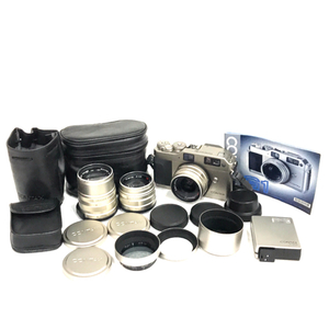 1円 CONTAX G1 Carl Zeiss Planar 2/45 Biogon 2.8/28 含む レンジファインダー フィルムカメラ セット