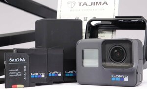 【 良品 | 動作保証 】 GoPro HERO6 CHDHX-601-FW 【 国内正規品 | 純正予備バッテリー・充電器・SDカード 64GB・自撮り棒 追加付属 】