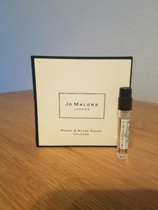 ジョーマローン サンプル ピオニー＆ブラッシュスエード コロン 1.5ml JO MALONE LONDON 送料84円　ネコポス