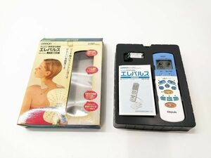 □未使用保管品 元箱 説明付 OMRON オムロン 低周波治療器 エレパルス HV-F123 A-4-12-10 @60□