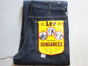 新品 W36 Lee ARCHIVES DUNGAREES 191-Z 1950MODEL JELT DENIM 11.5oz RIGID リー アーカイブス ダンガリーズ ジェルトデニム リジッド