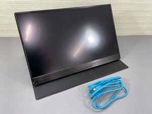 【中古品】モバイルモニター　13.3インチ液晶　カバー・USBコード(タイプC)付き（12523102617091US）