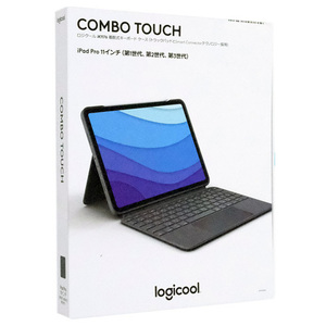 【中古】ロジクール トラックパッド付キーボードケース COMBO TOUCH iK1176GRAr 訳あり 元箱あり [管理:1050020255]