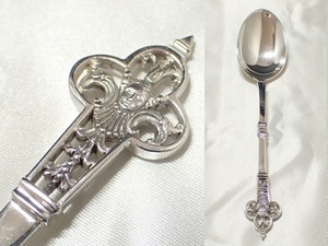 322⑥[T]最高峰♪カルディヤック ルネッサンス 純銀カトラリー◇ STERLING 925 / スタンダードスプーン 約18.2ｃｍ/(検)クリストフル