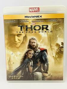 〇館N45 Blu-ray＋DVD マイティ・ソー ダーク・ワールド Movie NEX THOR THE DARK WORLD 2枚組 デジタルコピー VWAS-2916