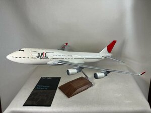 PACMIN パックミン 1/100 JAL 新鶴丸塗装 BOEING 747 日本航空 航空機 飛行機 模型 置物 aprn-fr