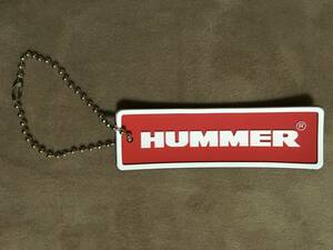 【 最安で送料94円から！!・訳あり未使用品！】★HUMMER◇ネームタグ◇ボールチェーン付/約W108×H32×D2.5ミリ★