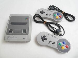 【同梱可】中古品 ゲーム ニンテンドークラシックミニ 本体 スーパーファミコン CLV-301 動作品 コントローラー付き