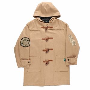 【新品タグ付き】21AW 22 新品 WIND AND SEA ウィンダンシー GOD SELECTION XXX × WDS DUFFLE COAT BEIGE ダッフルコート Sサイズ