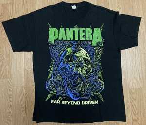 PANTERA オフィシャルTシャツ Lサイズ FAR BEYOND DRIVEN 脳殺 パンテラ