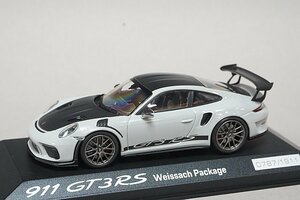 ミニチャンプス PMA 1/43 Porsche ポルシェ 911 991 II GT3 RS バイザッハ パッケージ 2017 グレーブラック ディーラー特注 WAP0201600J