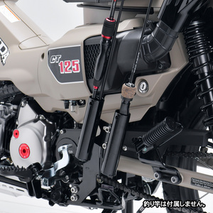 HONDA ホンダ CT125 ハンターカブ125 JA55　TRAIL125 トレール125 用 フィッシングロッドホルダー バイク釣行にお勧めアイテム