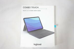 【新品】 ロジクール logicool COMBO TOUCH ipad Pro 11インチ (第1世代・第2世代・第3世代) 脱着式キーボードケース グレー iK1176GRA