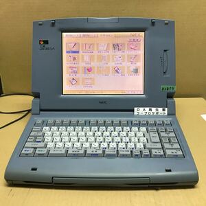 K1853 NEC ワープロ JX-35SA 整備済み 3ヶ月間保証あります