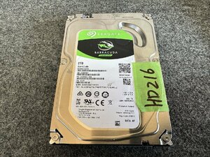 【送60サイズ】 SEAGATE ST2000DM006-2DM164 2TB 使用5603時間 3.5インチSATA HDD 中古品