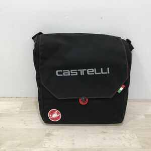 CASTELLI カステリ ショルダーバッグ メッセンジャー ブラック[C3874]