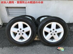 X-TRAIL/エクストレイル T30/NT30/PNT30 ホイール&タイヤ 4本セット 16X6.5J/5穴/ET40/PCD114.3 日産(103260)