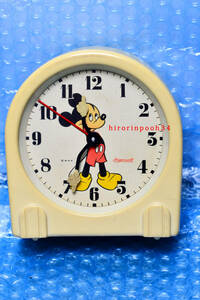 ヴィンテージ　貴重　1949年　インガソル　U・S・TIME　ミッキーマウス　目覚まし時計　