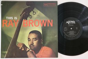 LP Ray Brown This Is Ray Brown UMV2117 VERVE /00260