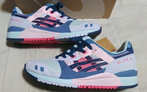 新品 箱入 アシックス GEL LYTEⅢ OGゲルライトⅢ OG 28.5㎝ 未使用 AQUA