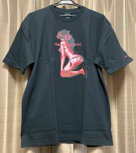 【中古】Back Channel ガール ロゴ Tシャツ (L) ストリート ファッション ナイトレイド バックチャンネル シュプリーム