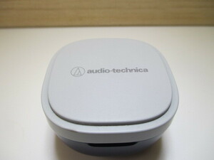 ☆audio-technica Bluetooth ワイヤレスヘッドセット イヤホン グレー×ネイビー(ATH-SQ1TW)!!