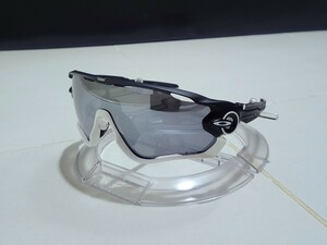 正規品 新品 偏光レンズ2枚付き OAKLEY JAWBREAKER オークリー ジョウブレイカー Silver Blue Polarized シルバー ポラライズド サングラス