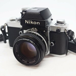 E☆Nikon ニコン F2 フィルムカメラ NIKKOR 50mm F1.4 レンズセット【動作未確認の為、ジャンク扱い】☆質屋・リサイクルマート宇部店☆