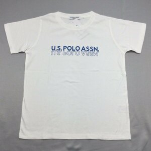 【送料無料】【新品】US.POLO.ASSN　レディース半袖Tシャツ（コットン100％）　　Ｍ　　 ホワイト★32228