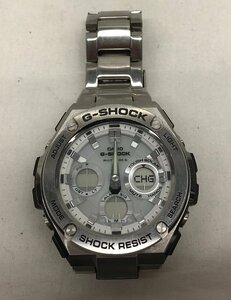 [動作未確認品]　カシオ　 CASIO Gショック　 G-SHOCK 　メンズ 腕時計　 GST-W110D　シルバー文字盤
