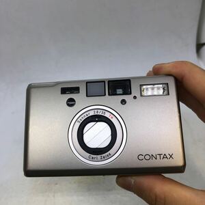 CONTAX T3 T3D 後期型 ☆ダブルティース コンパクトフィルムカメラ Sonnar 35mm F2.8 T* コンタックス　動作品 1円〜