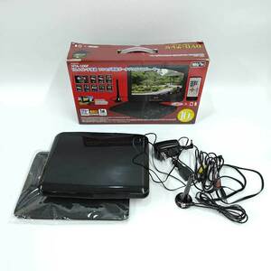 【中古】[ジャンク] ヒロテック TVチューナー&バッテリー内臓10.1インチ ポータブルDVDプレーヤー HIROTec HTA-100F