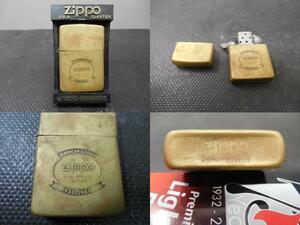 Zippo・ライター・ビンテージ・BRASS・真鍮・1932-1987・AMERICAN CLASSIC (ピン欠品) / 1987年位頃かと思います