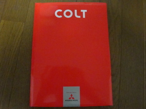 ★【三菱】COLT　コルト 　カタログ 　2002年11月版　 全42P　＆　アクセサリーパーツ　カタログ　全33P