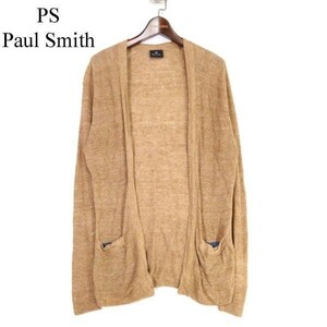 18SS★ PS Paul Smith ポールスミス 春夏★ リネン コットン ニット カーディガン 羽織り Sz.M　メンズ　G3T01388_4#M