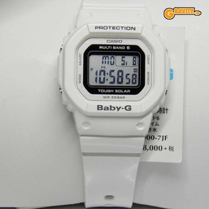 G-SHOCK買取のGRAVITY◇未使用◇BGD-5000-7JF ホワイト マルチバンド6 生産終了品 CASIO/Baby-G