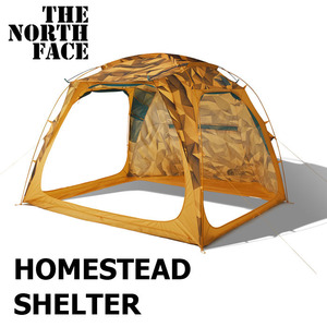 新品 定価57200円 ノースフェイス ホームステッド シェルター テント HOMESTEAD SHELTER オレンジ NV21904 ベースシェルター タープテント