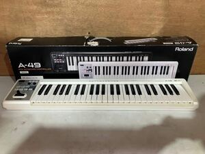 ●【売り切り】Roland ローランド MIDIキーボードコントローラー A-49