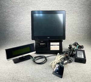 M◆東芝テック/POSターミナル/WILLPOS-Mini/QT-200-F2-22JA-R/12.1型TFT/FScompass内蔵/ハンディスキャナ付き/設定初期化/画面傷有