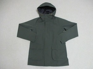 美品 Barbour EDIFICE 別注 ノンオイル ハンティングジャケット 38 M セージ カーキ バブアー HOODED BEDALE SL 2LAYER JACKET ビデイル