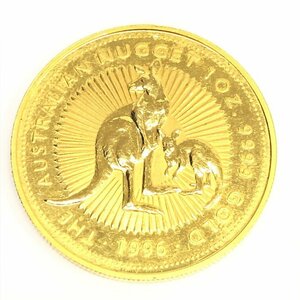 K24IG　オーストラリア　カンガルー金貨　1oz　1996　総重量31.1g【CDAI7019】